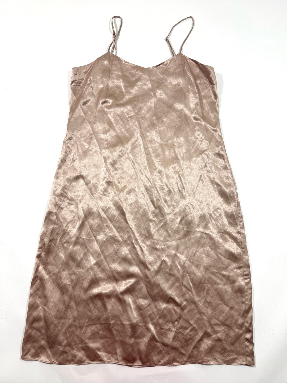 Jenni Kayne Pink Champagne Midi Slip Dress